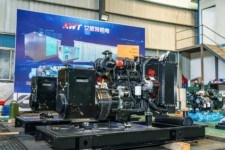 วิศวกรรมชุดเครื่องกำเนิดไฟฟ้าแบบกำหนดเองที่ AWT Genset